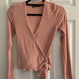 Abercrombie and Fitch wrap around long sleeve